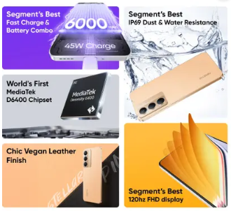 Realme P3x 5G (Stellar Pink, 128 GB) - Image 2